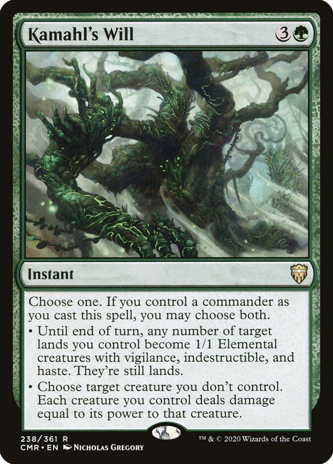 Kamahl's Will (238) [Commander Legends]
