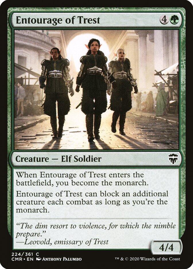 Entourage of Trest (224) [Commander Legends]