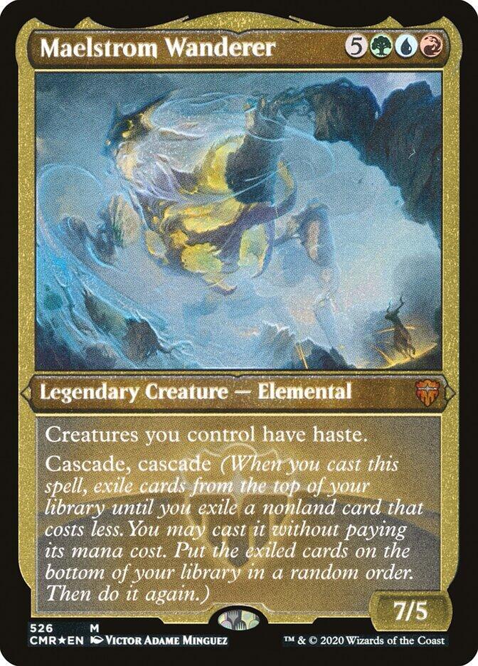 Maelstrom Wanderer (Foil Etched) (526) [Commander Legends] [Etched]
