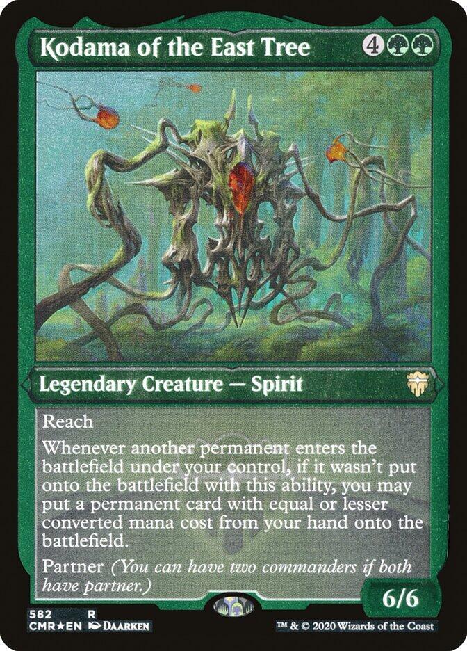 Kodama of the East Tree (Foil Etched) (582) [Commander Legends] [Etched]