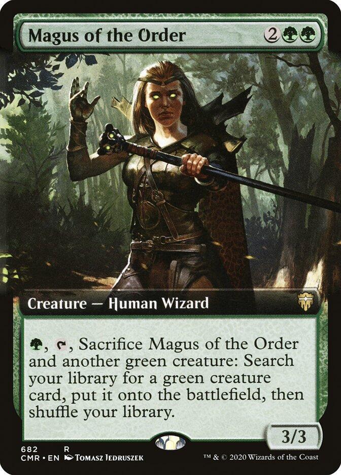 Magus of the Order (Extended Art) (682) [Commander Legends] [Extended Art]
