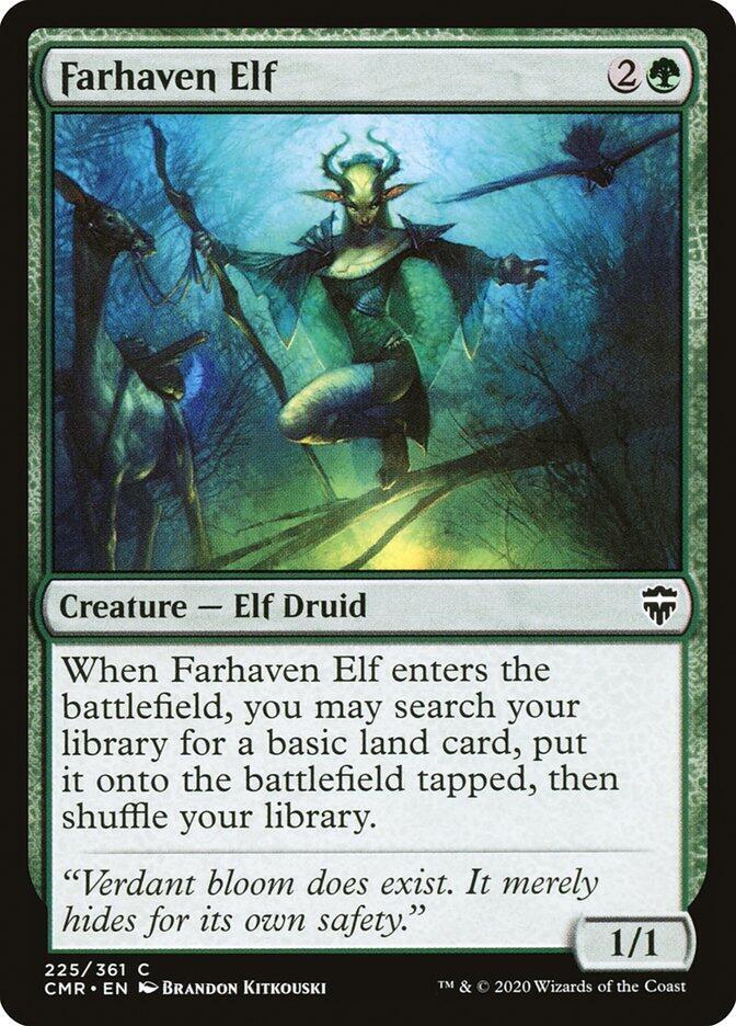 Farhaven Elf (225) [Commander Legends]