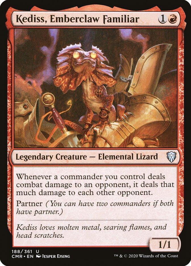 Kediss, Emberclaw Familiar (188) [Commander Legends]