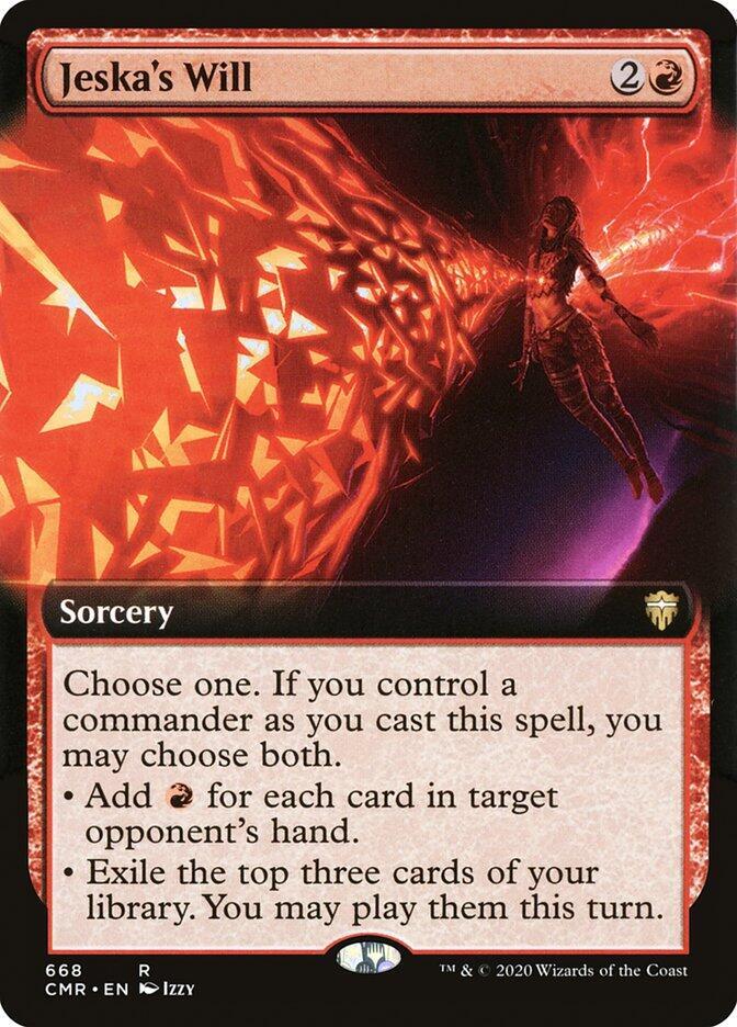Jeska's Will (Extended Art) (668) [Commander Legends] [Extended Art]