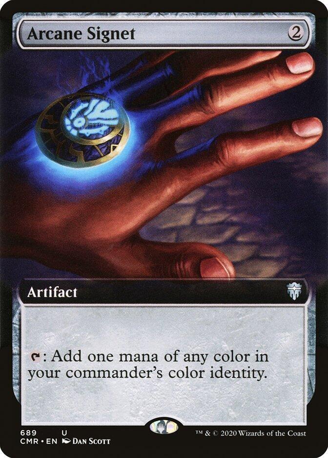 Arcane Signet (Extended Art) (689) [Commander Legends] [Extended Art]