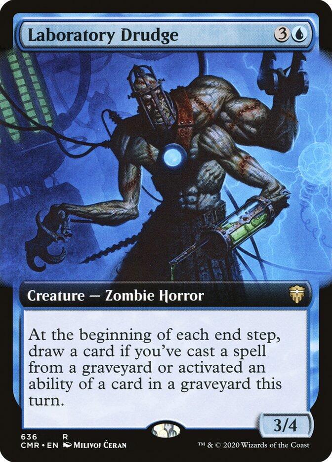 Laboratory Drudge (Extended Art) (636) [Commander Legends] [Extended Art]