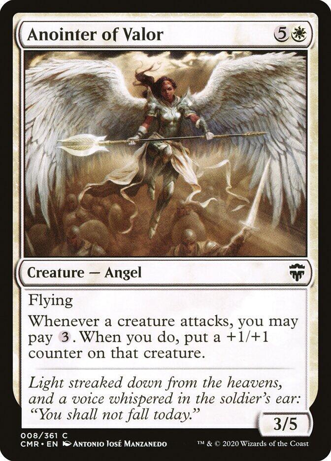 Anointer of Valor (8) [Commander Legends]