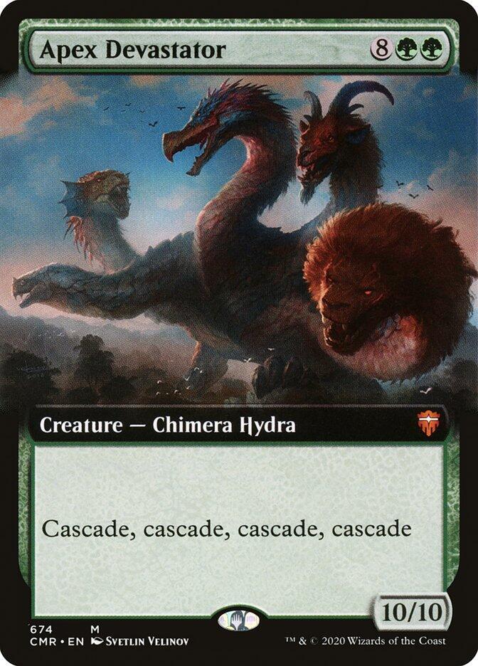 Apex Devastator (Extended Art) (674) [Commander Legends] [Extended Art]