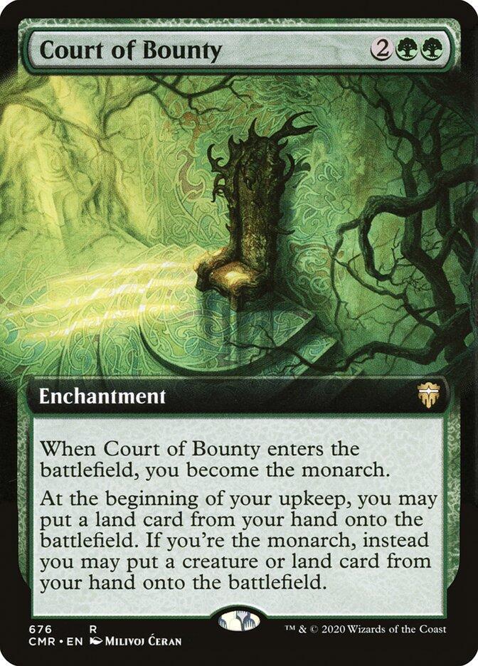 Court of Bounty (Extended Art) (676) [Commander Legends] [Extended Art]