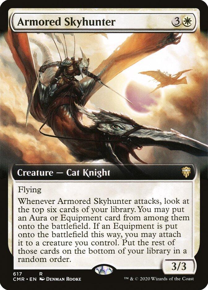 Armored Skyhunter (Extended Art) (617) [Commander Legends] [Extended Art]