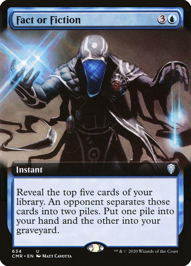Fact or Fiction (Extended Art) (634) [Commander Legends] [Extended Art]