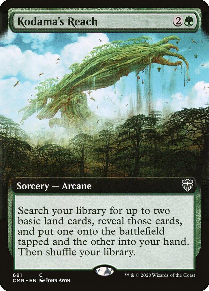 Kodama's Reach (Extended Art) (681) [Commander Legends] [Extended Art]