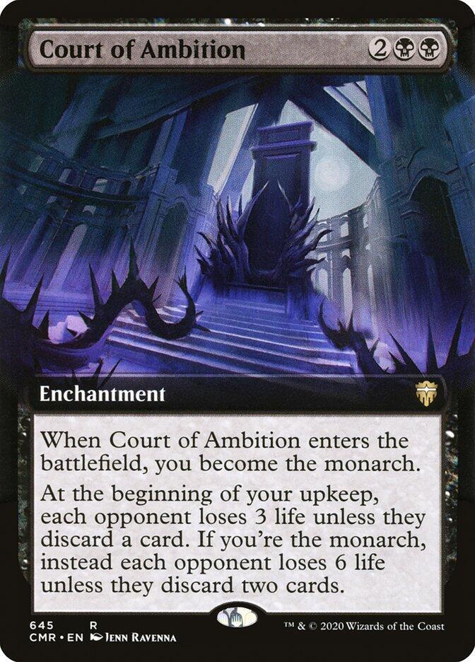 Court of Ambition (Extended Art) (645) [Commander Legends] [Extended Art]