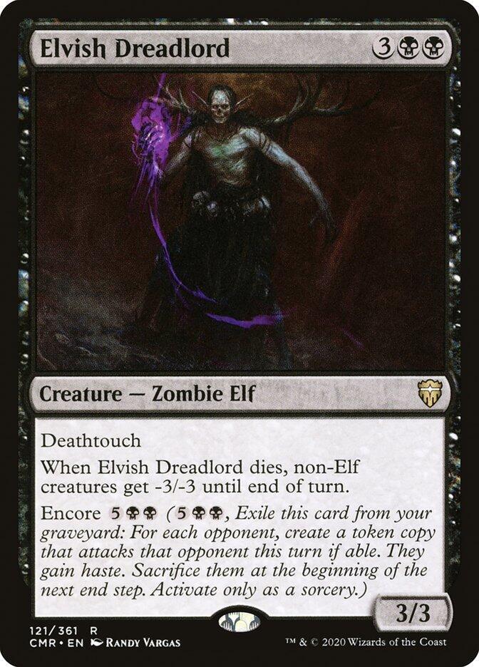 Elvish Dreadlord (121) [Commander Legends]