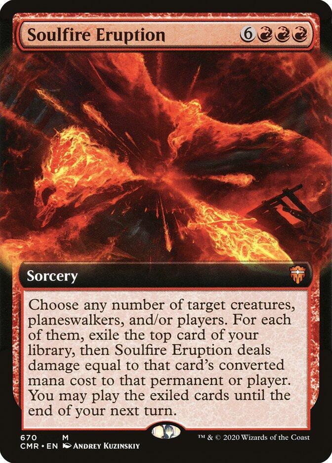 Soulfire Eruption (Extended Art) (670) [Commander Legends] [Extended Art]