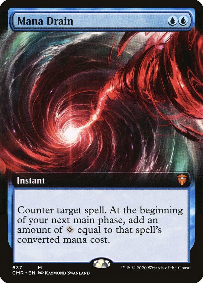 Mana Drain (Extended Art) (637) [Commander Legends] [Extended Art]