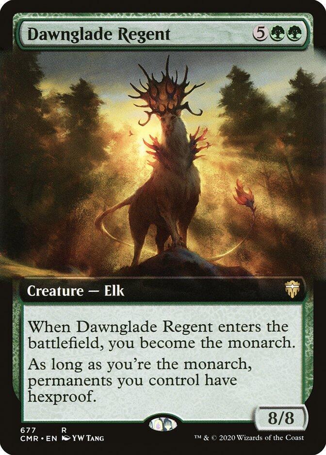 Dawnglade Regent (Extended Art) (677) [Commander Legends] [Extended Art]