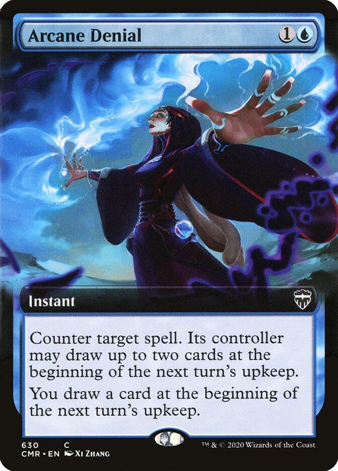 Arcane Denial (Extended Art) (630) [Commander Legends] [Extended Art]