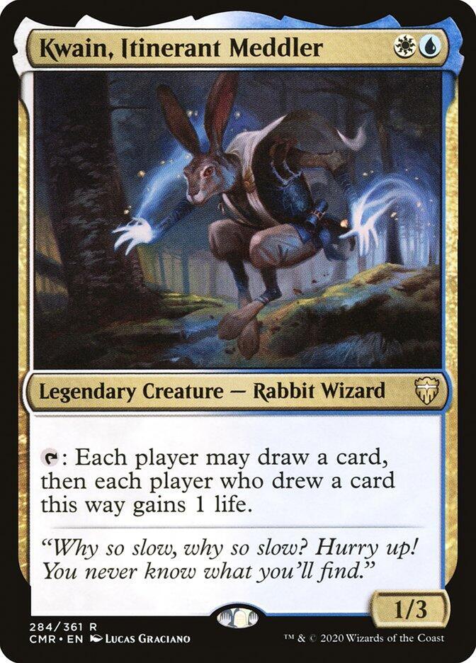 Kwain, Itinerant Meddler (284) [Commander Legends]