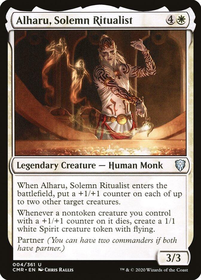 Alharu, Solemn Ritualist (4) [Commander Legends]