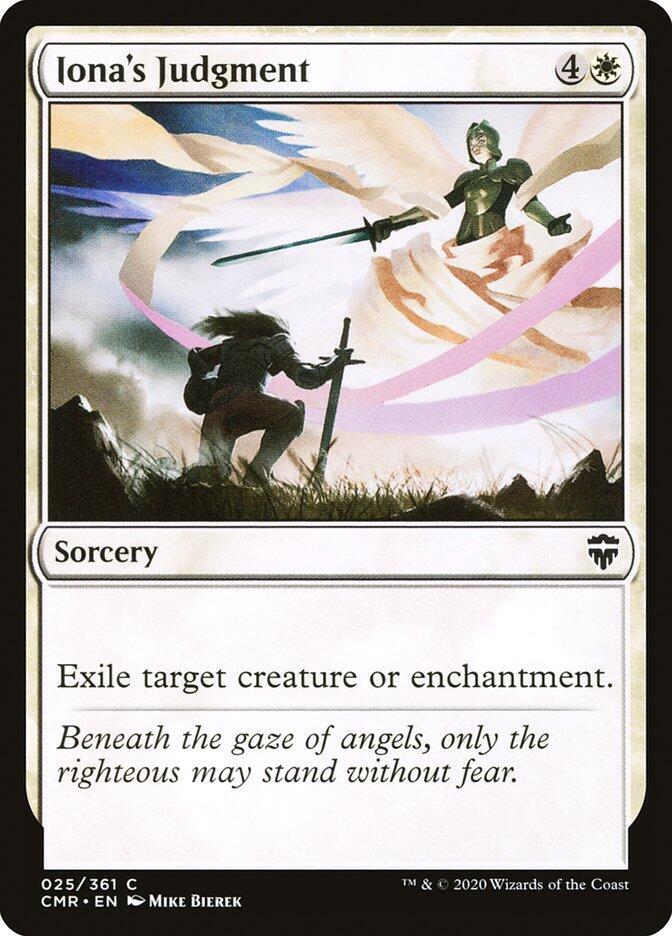 Iona's Judgment (25) [Commander Legends]