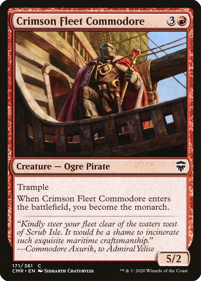 Crimson Fleet Commodore (171) [Commander Legends]