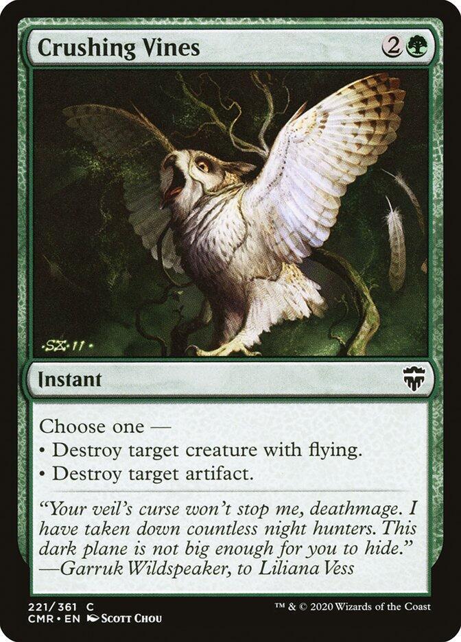 Crushing Vines (221) [Commander Legends]