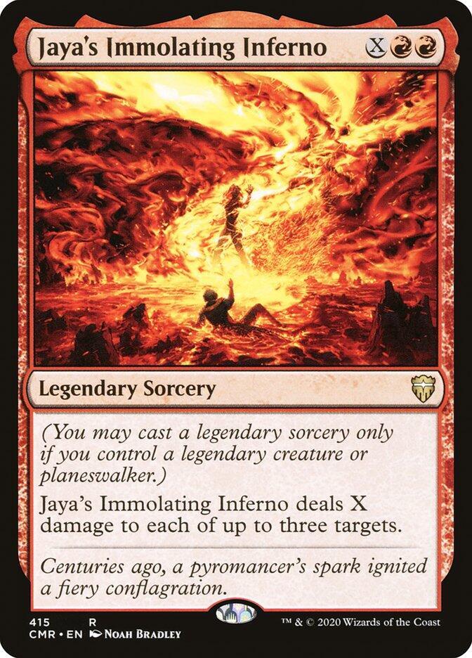 Jaya's Immolating Inferno (415) [Commander Legends]