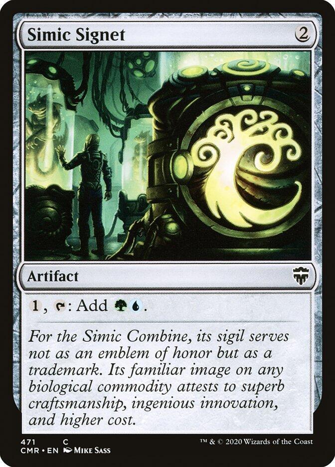 Simic Signet (471) [Commander Legends]