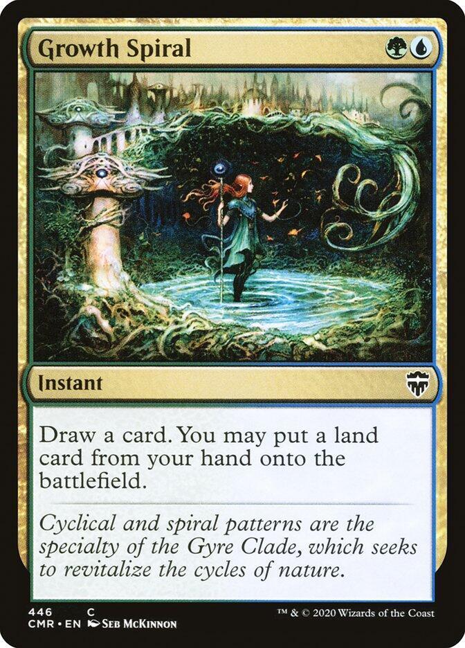 Growth Spiral (446) [Commander Legends]