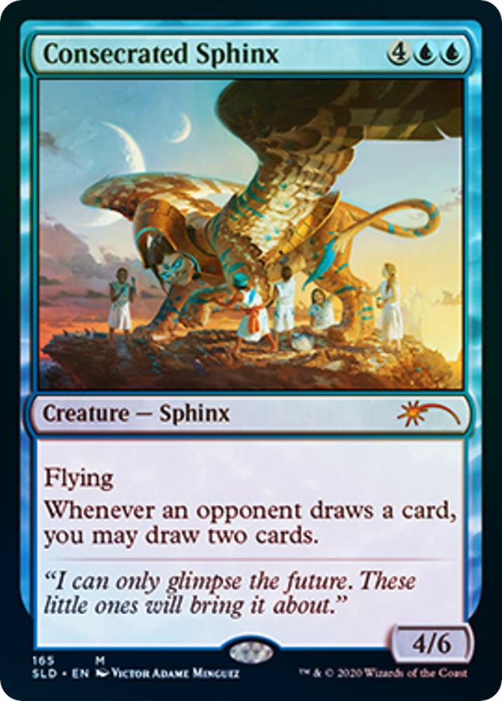 Consecrated Sphinx (165) [Secret Lair Drop]