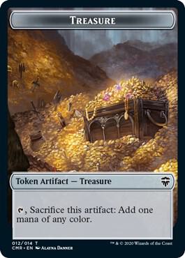 Treasure Token (12) [Commander Legends]