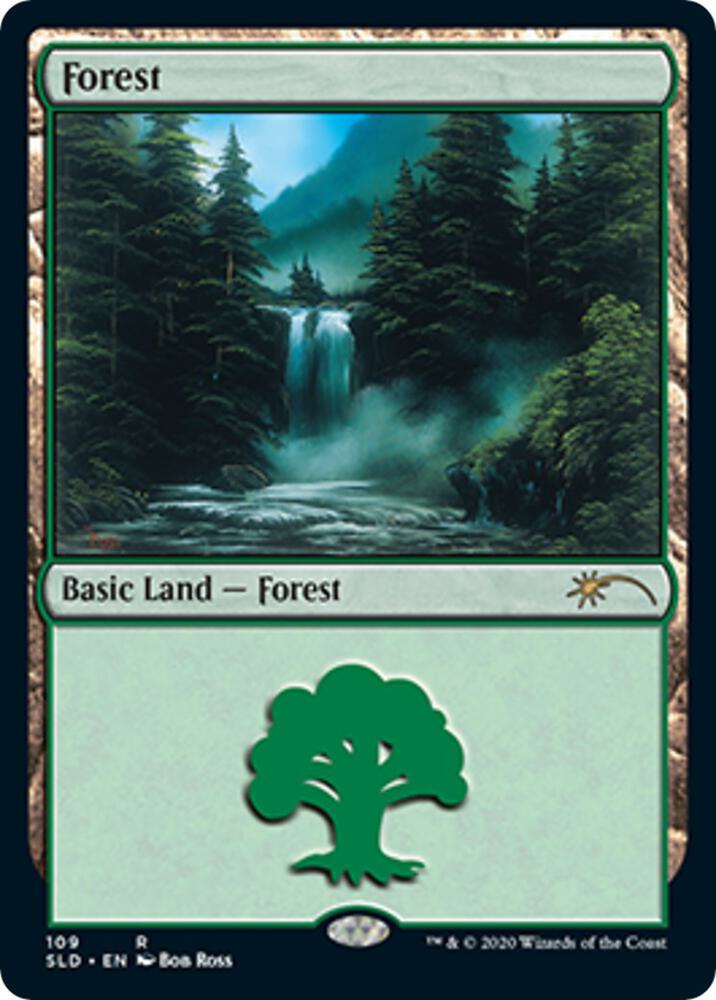 Forest (109) (Bob Ross) [Secret Lair Drop]