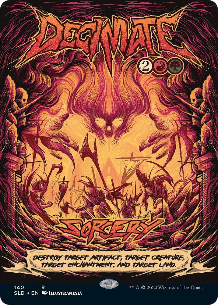 Decimate (140) [Secret Lair Drop] [Borderless]