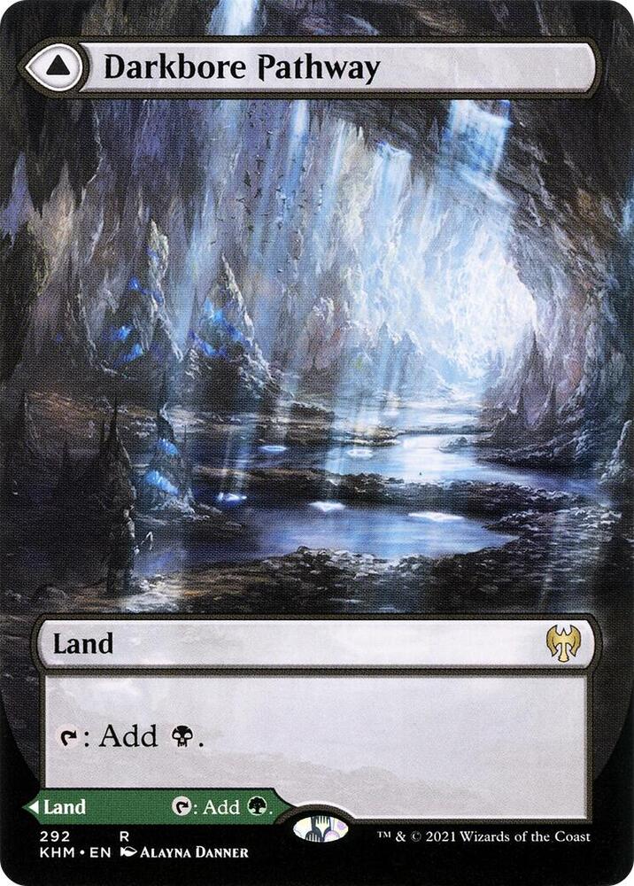 Darkbore Pathway (Borderless) (292) [Kaldheim] [Borderless]