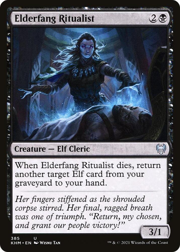 Elderfang Ritualist (385) [Kaldheim]
