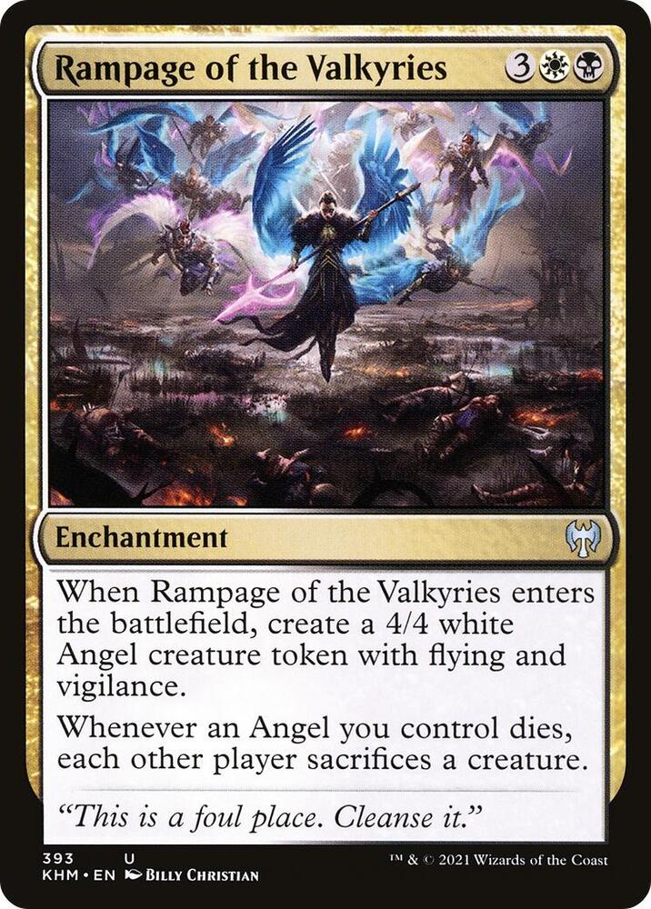 Rampage of the Valkyries (393) [Kaldheim]