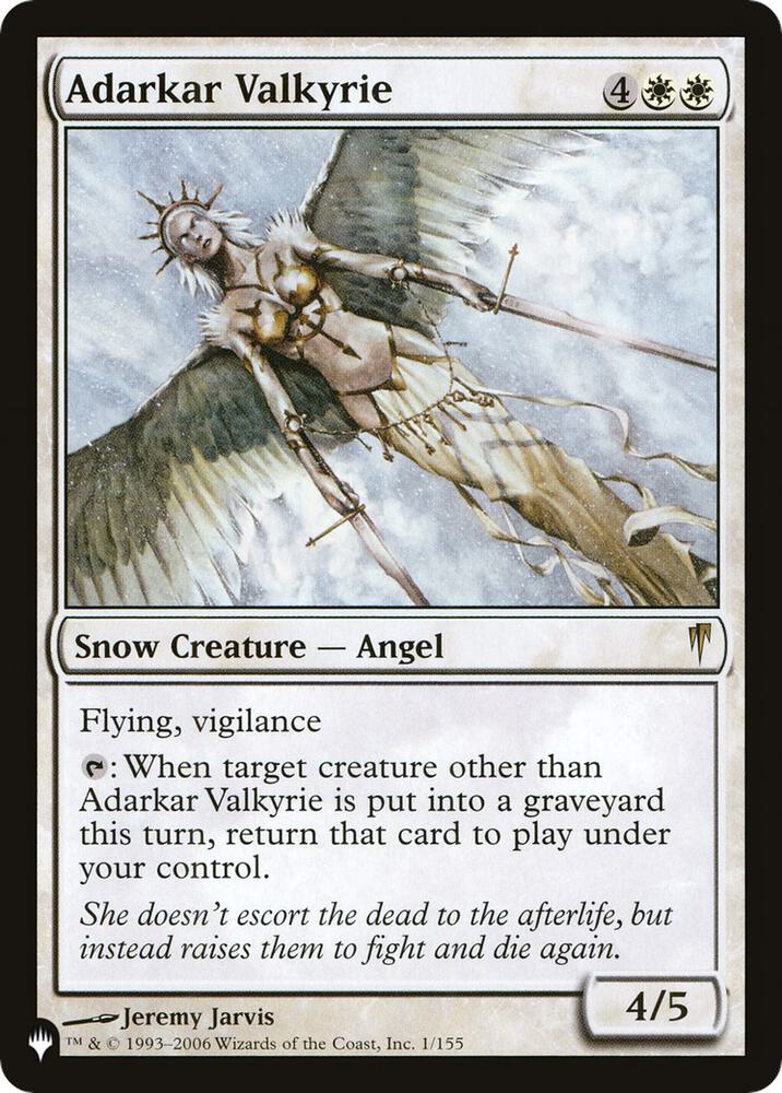 Adarkar Valkyrie (1/155) [The List]