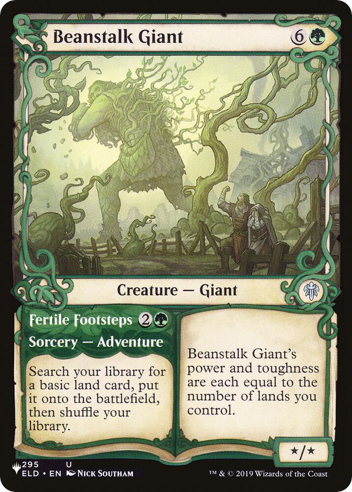 Beanstalk Giant (Showcase) (295/269) [The List] [Showcase]