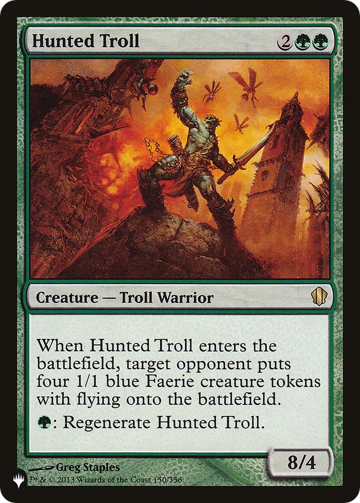 Hunted Troll (150/356) [The List]