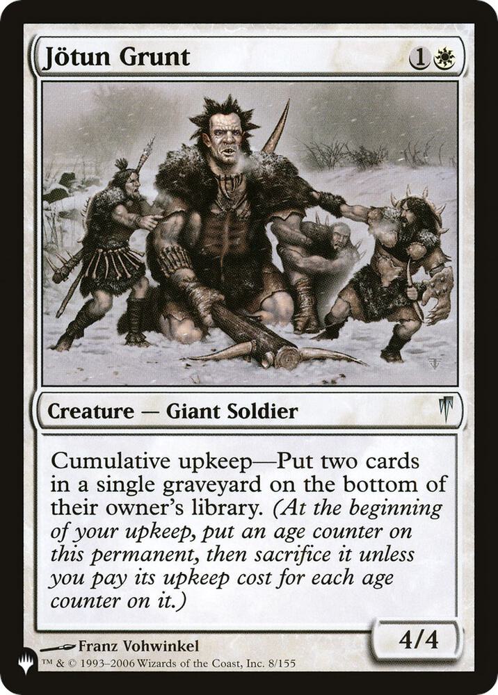 Jotun Grunt (8/155) [The List]