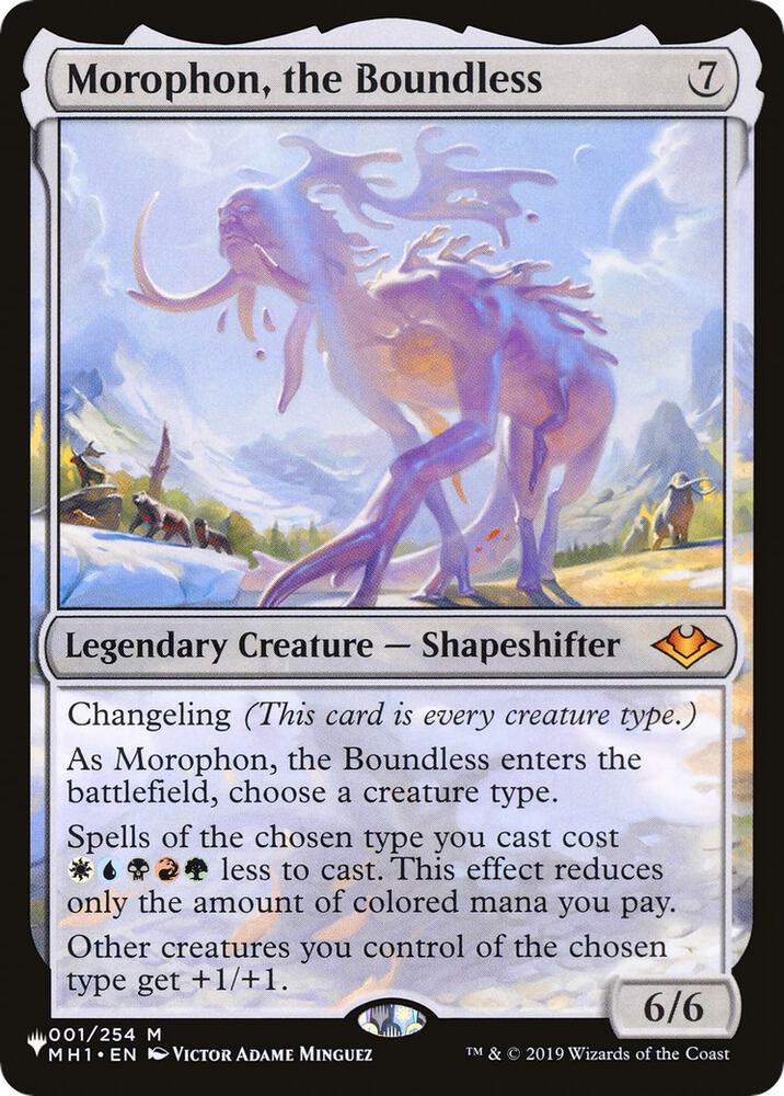 Morophon, the Boundless (001/254) [The List]