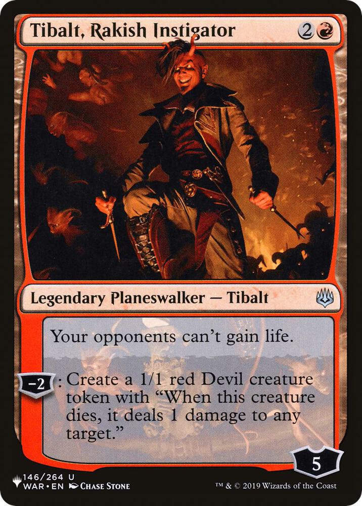 Tibalt, Rakish Instigator (146/264) [The List]