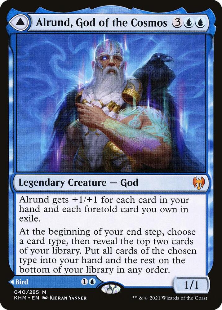 Alrund, God of the Cosmos (40) [Kaldheim]