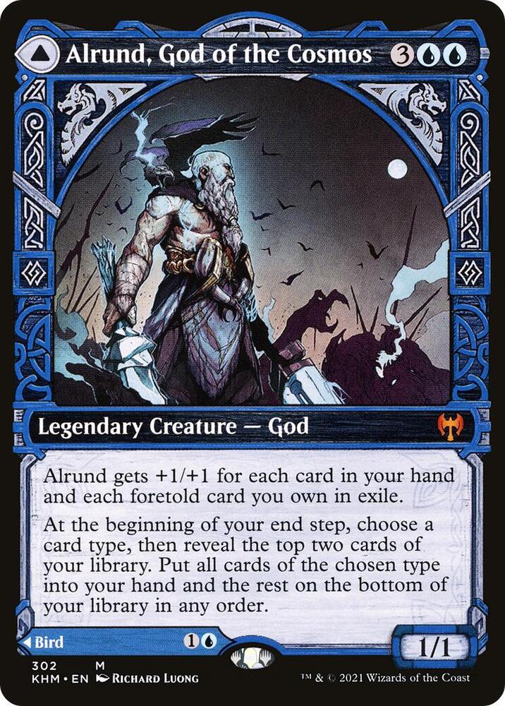 Alrund, God of the Cosmos (Showcase) (302) [Kaldheim] [Showcase]