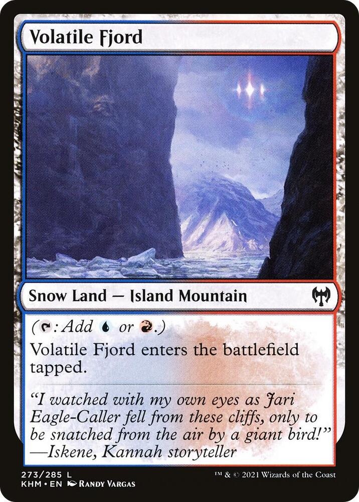 Volatile Fjord (273) [Kaldheim]