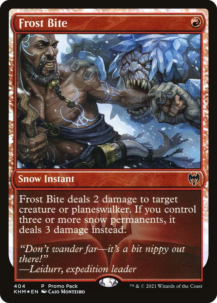 Frost Bite (404) [Kaldheim Promos]