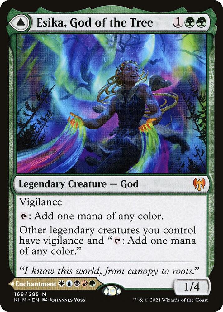 Esika, God of the Tree (168) [Kaldheim]