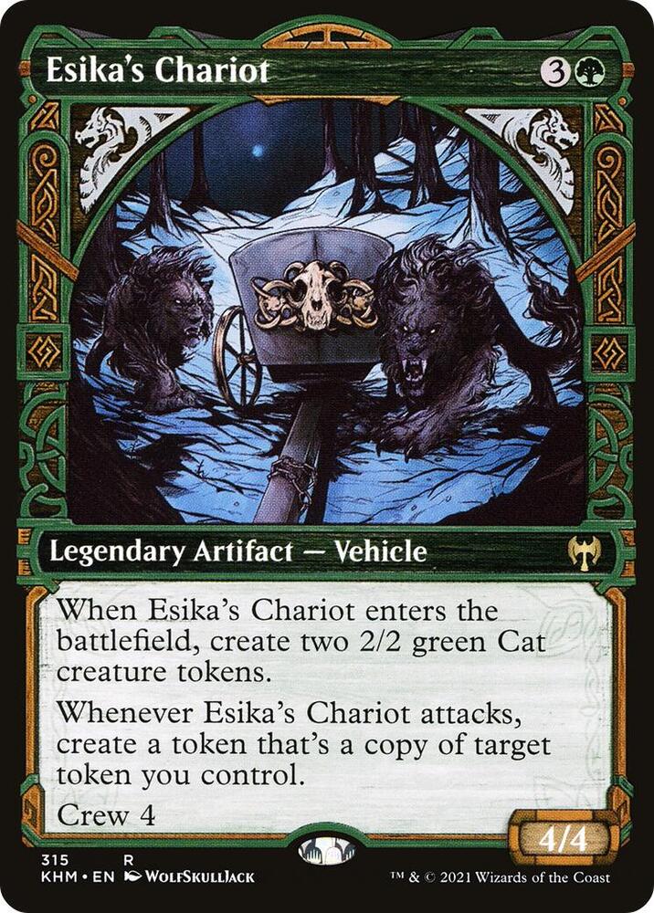 Esika's Chariot (Showcase) (315) [Kaldheim] [Showcase]