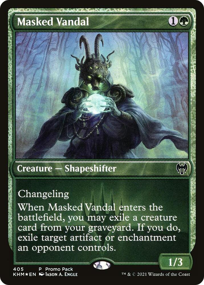 Masked Vandal (405) [Kaldheim Promos]